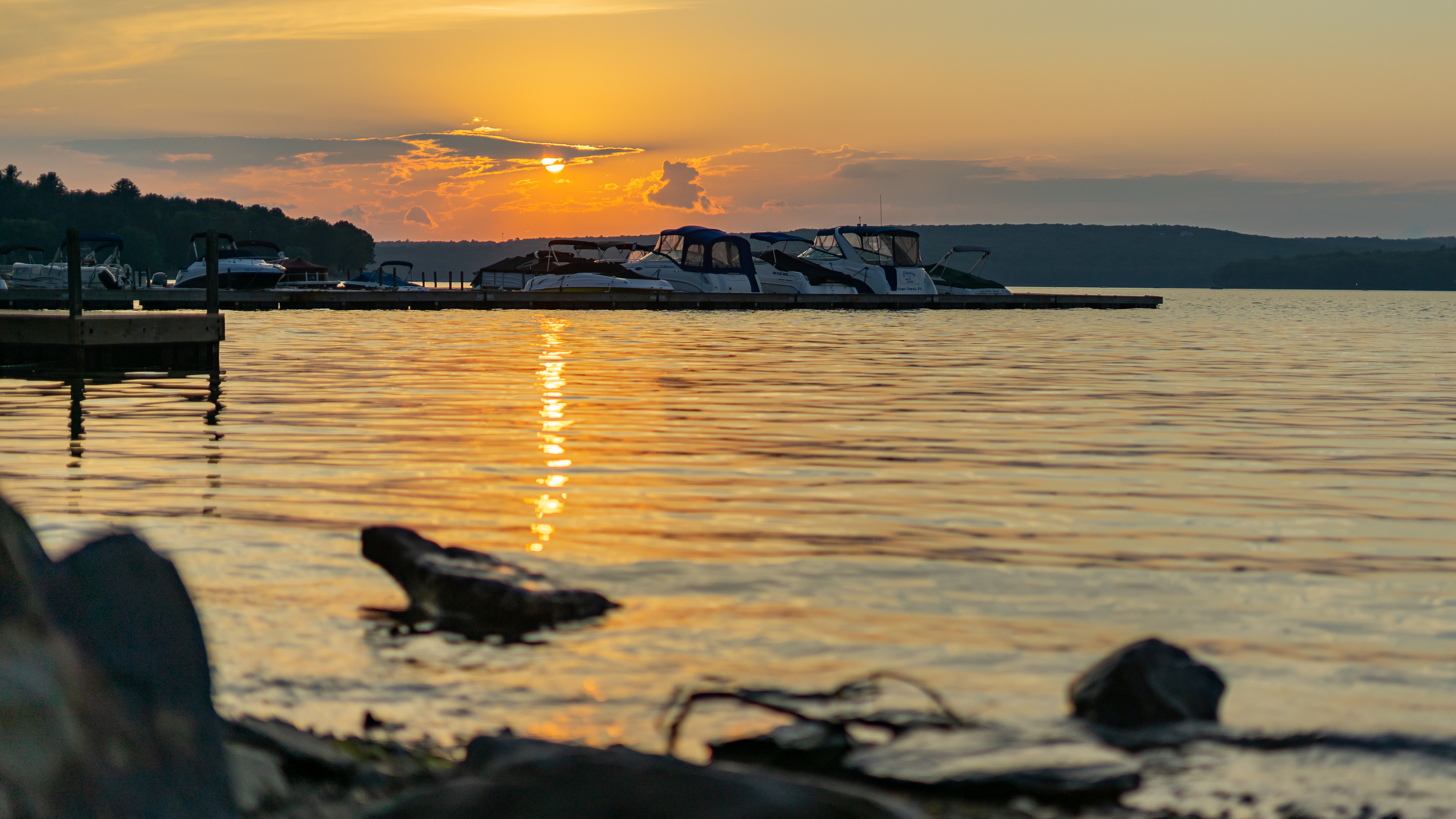 Sunset on Lake Wallenpaupack